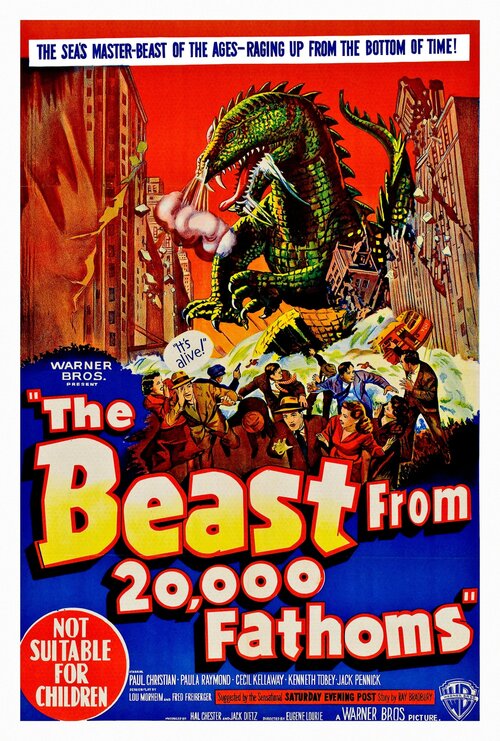 The Beast From 20,000 Fathoms (1953) Horror movie