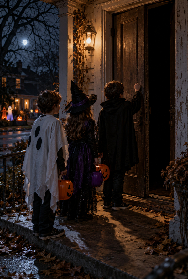Trick-or-Treaters Poster