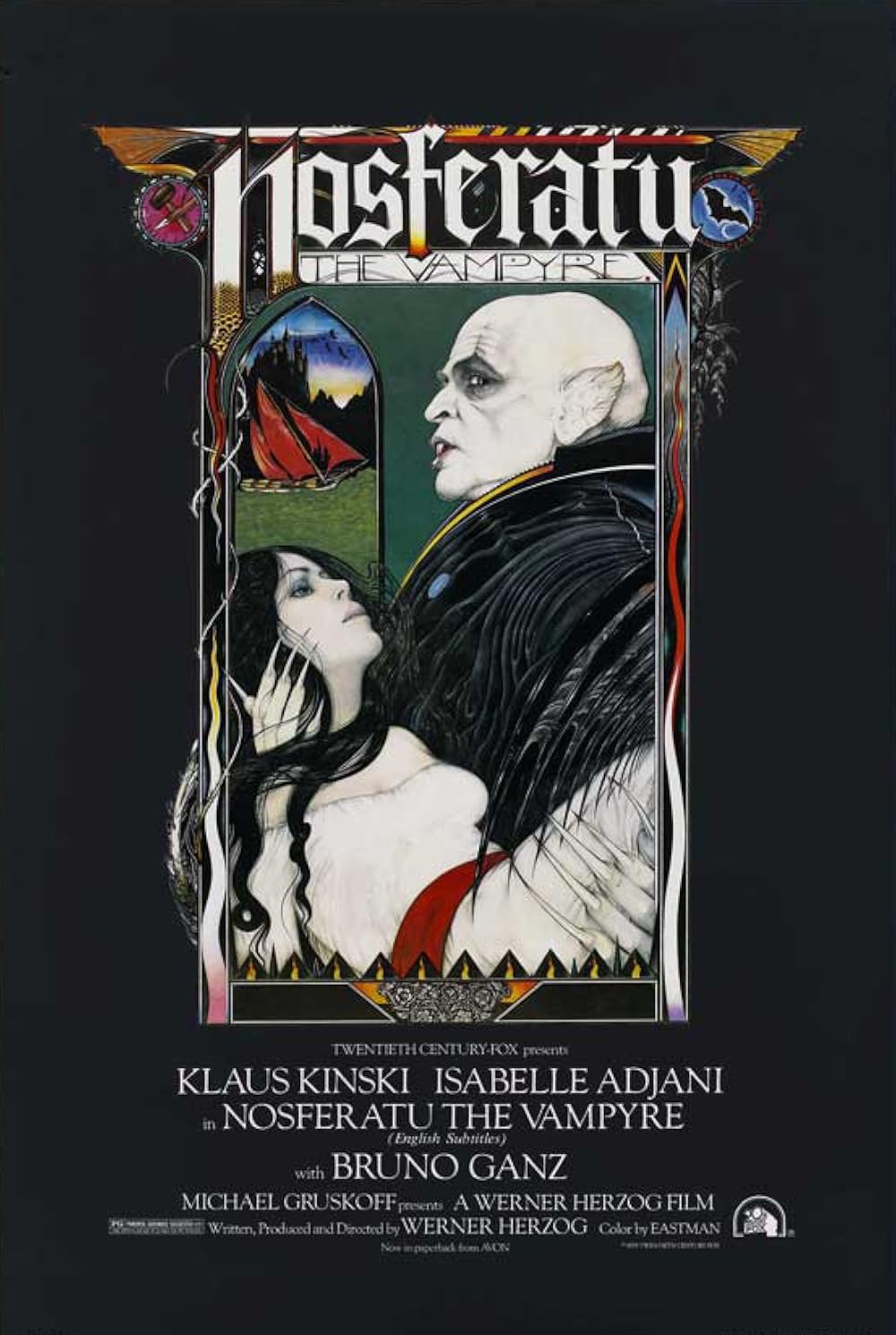 Nosferatu the Vampyre 1979 movie poster