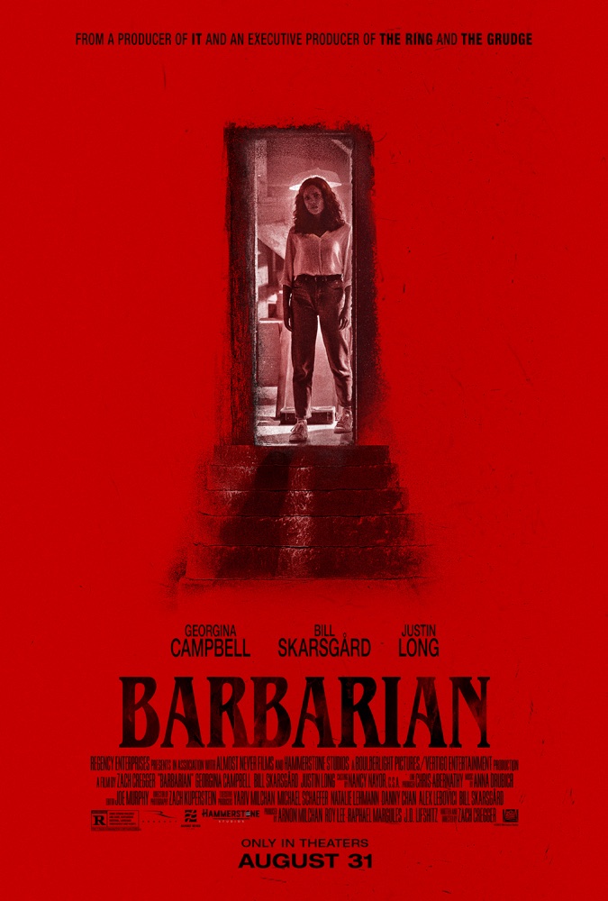 Barbarian 2022 movie cover
