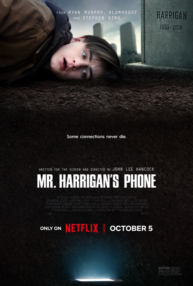 2022 Horror Movie Mr. Harrigan's Phone poster