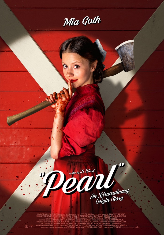 2022 Horror Movie Pearl poster
