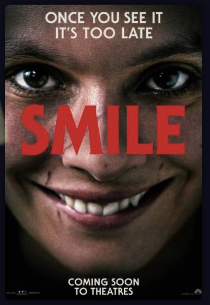 2022 Horror Movie Smile poster