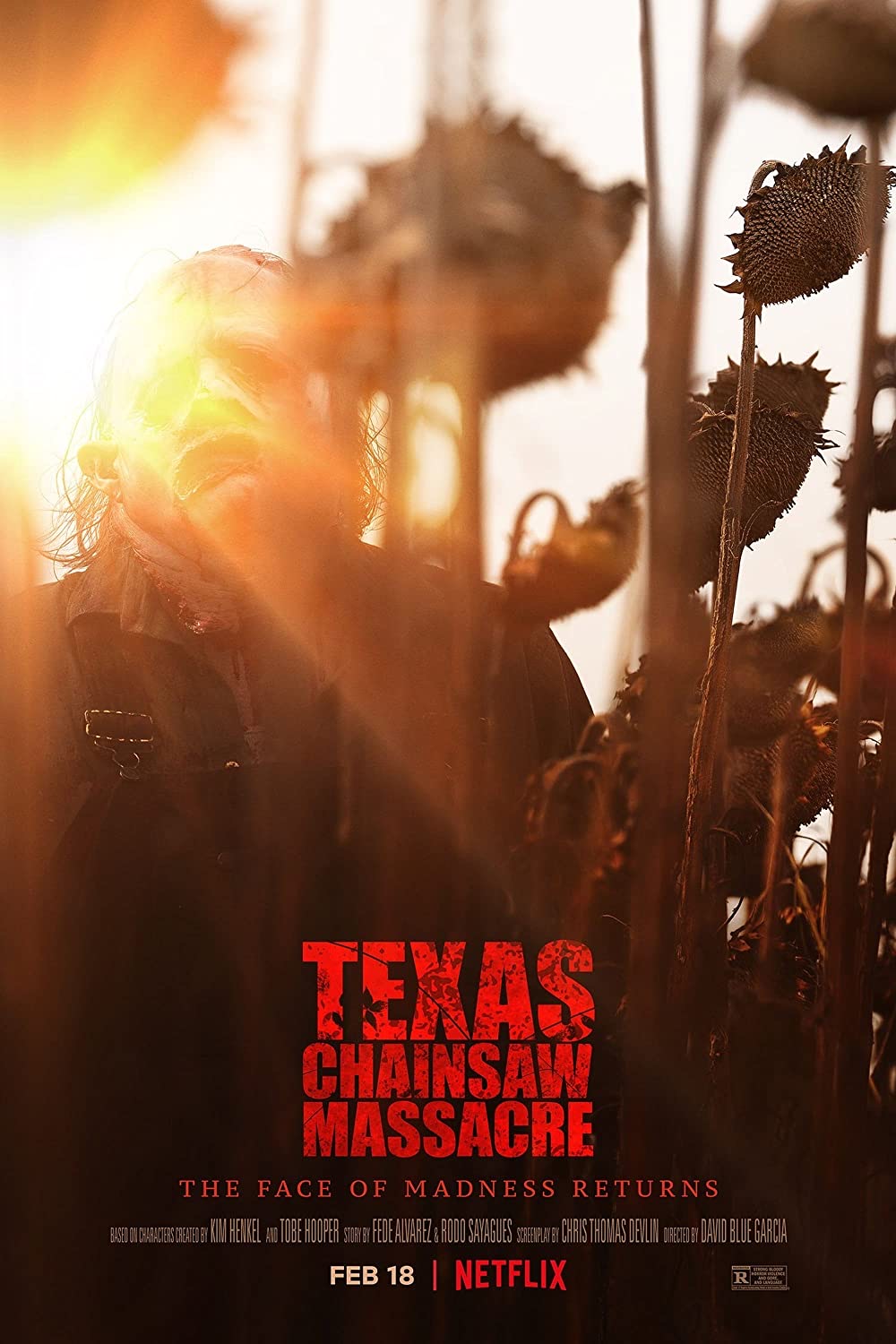 Texas Chainsaw Massacre 2022 movie cover