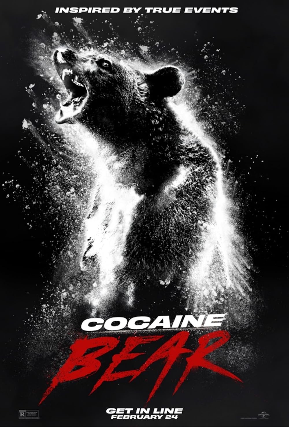 Cocaine Bear 2023 movie poster