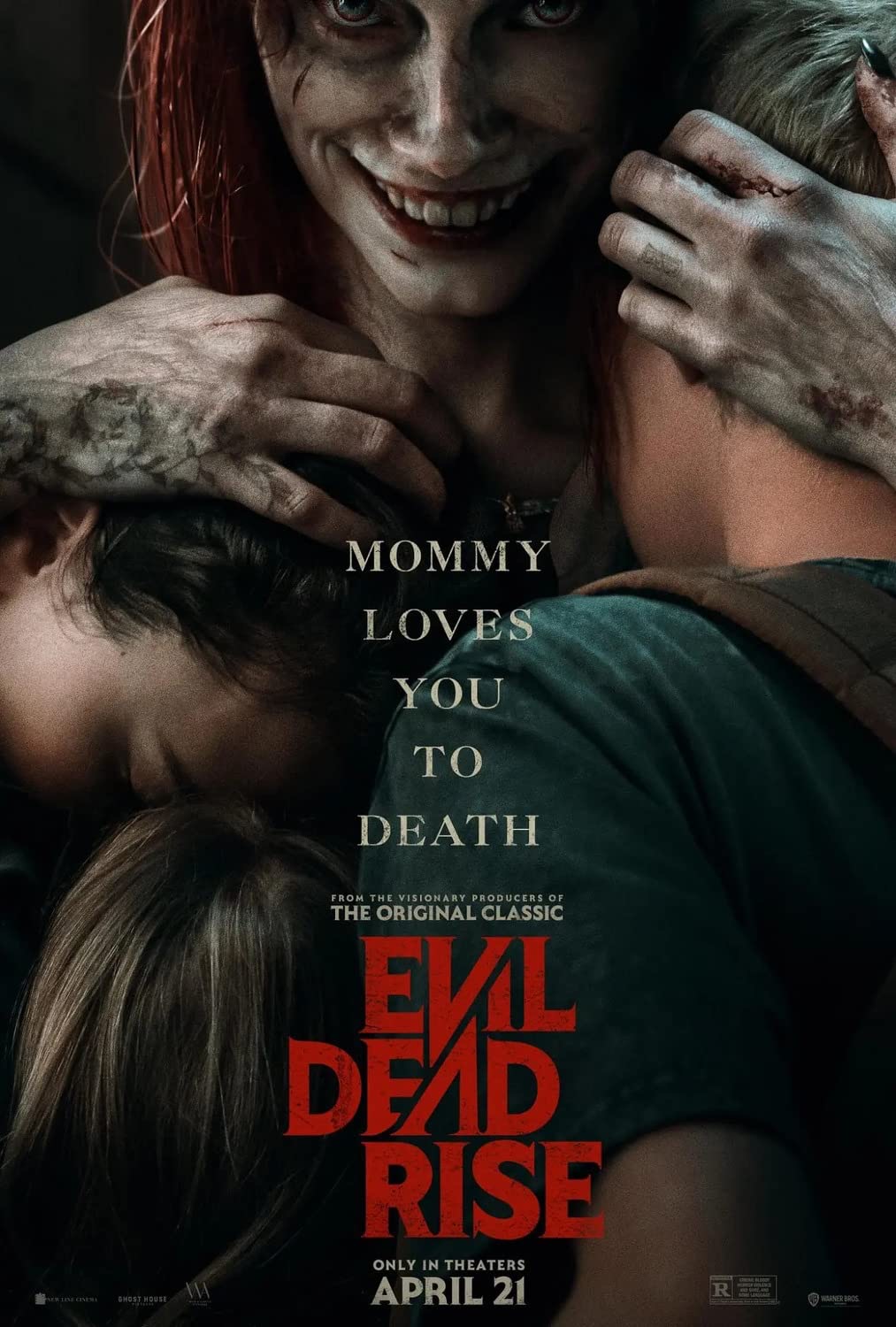 2023 Horror Movie Evil Dead Rise (2023) poster