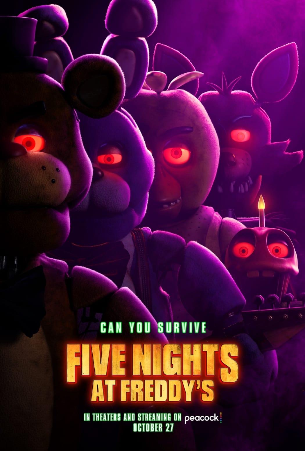 2023 Horror Movie Five Nights at Freddy's (2023) poster