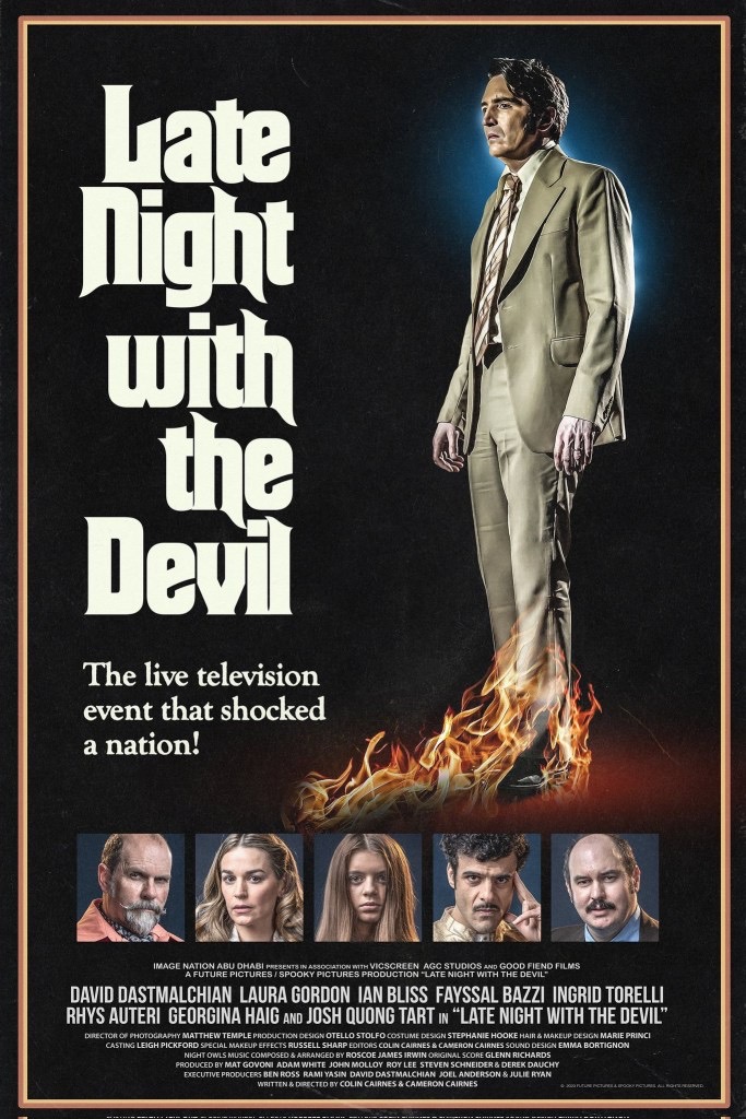 2023 Horror Movie Late Night With the Devil (2023) poster