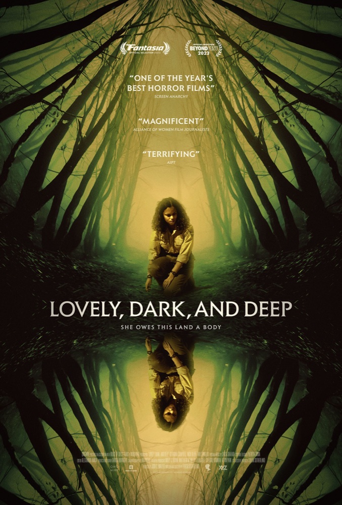 2023 Horror Movie Lovely, Dark and Deep (2023) poster