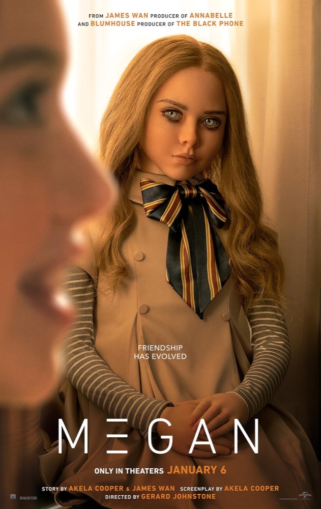 2023 Horror Movie M3GAN (2023) poster