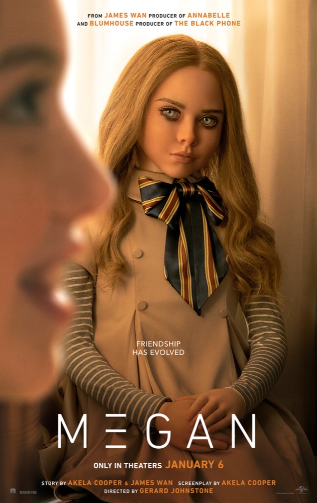 Megan 2023 movie poster