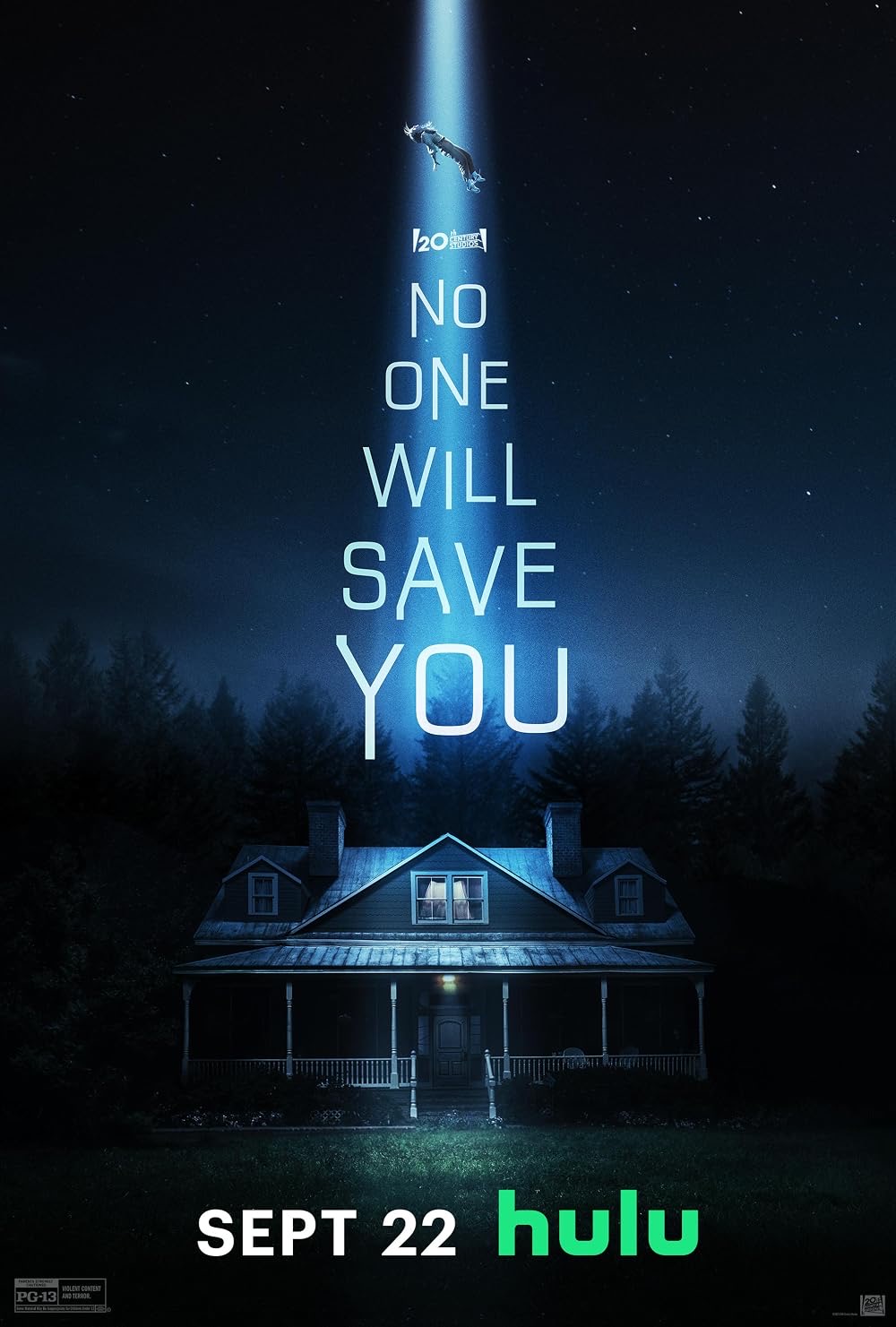 2023 Horror Movie No One Will Save You (2023) poster
