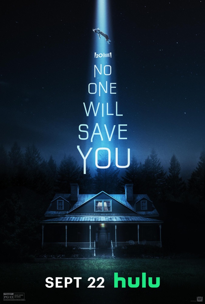 2023 Horror Movie No One Will Save You (2023) poster