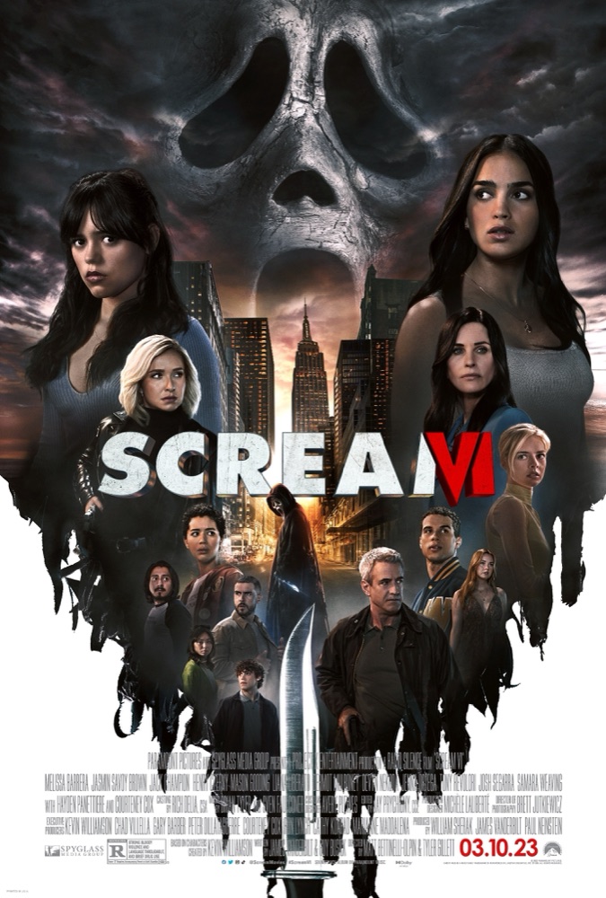 2023 Horror Movie Scream VI (2023) poster