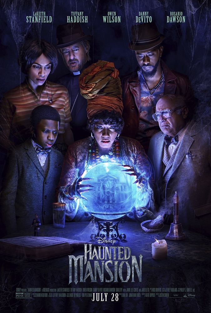 2023 Horror Movie The Haunted Mansion (2023) poster
