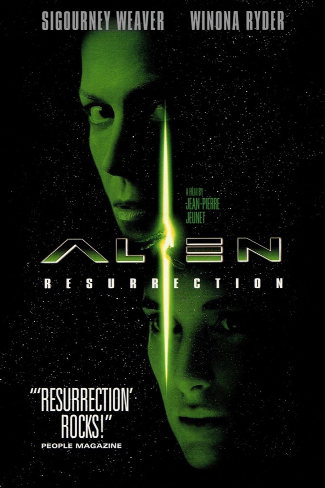 Alien: Resurrection 1997 movie cover