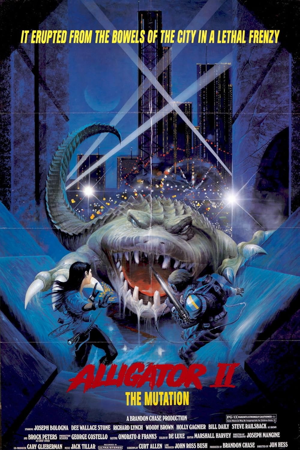 Alligator II: The Mutation (1991) movie cover