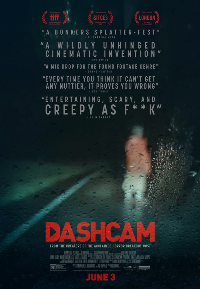 DashCam 2022 movie cover