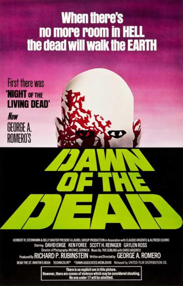 Dawn of the Dead (1978) poster 1