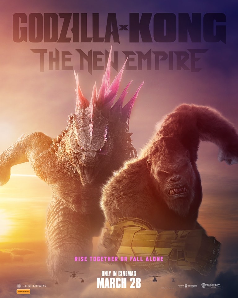 Godzilla x Kong: The New Empire (2024) movie cover