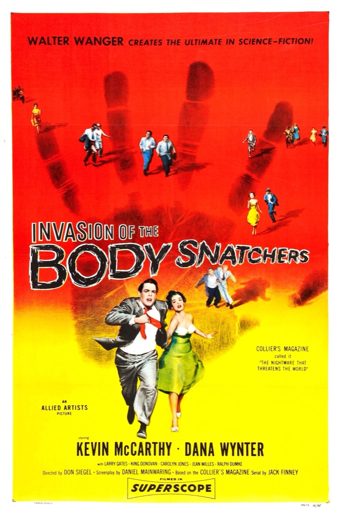 Invasion of the Body Snatchers 1956 movie poster