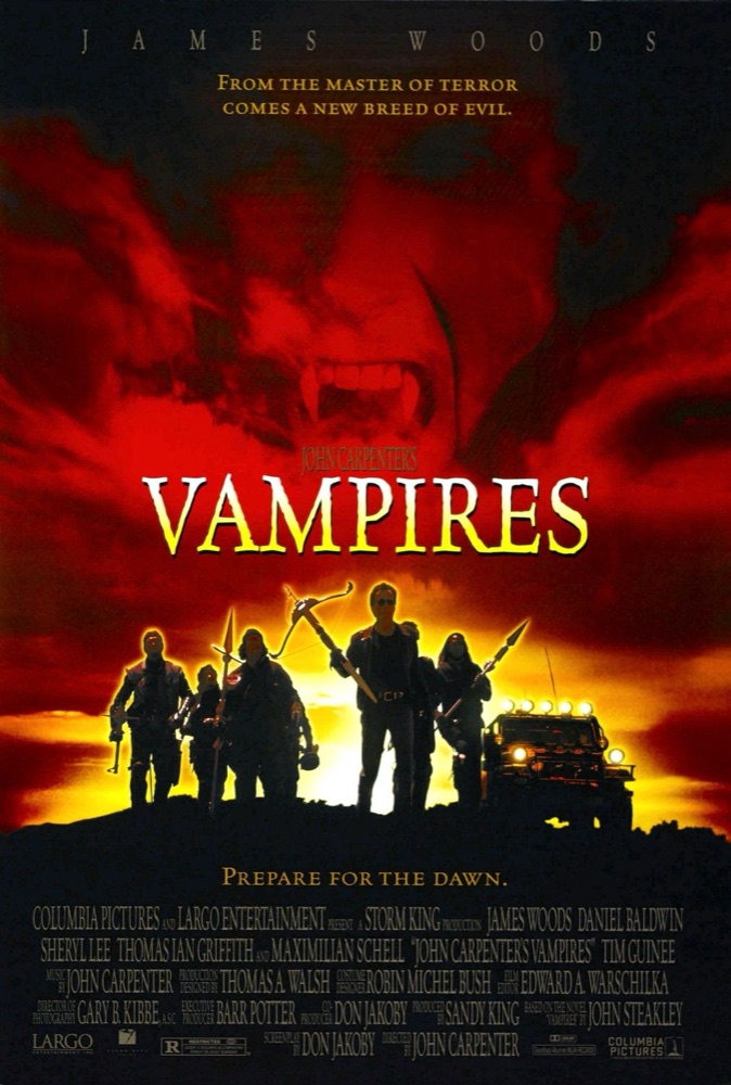 John Carpenter's Vampires 1998 movie cover