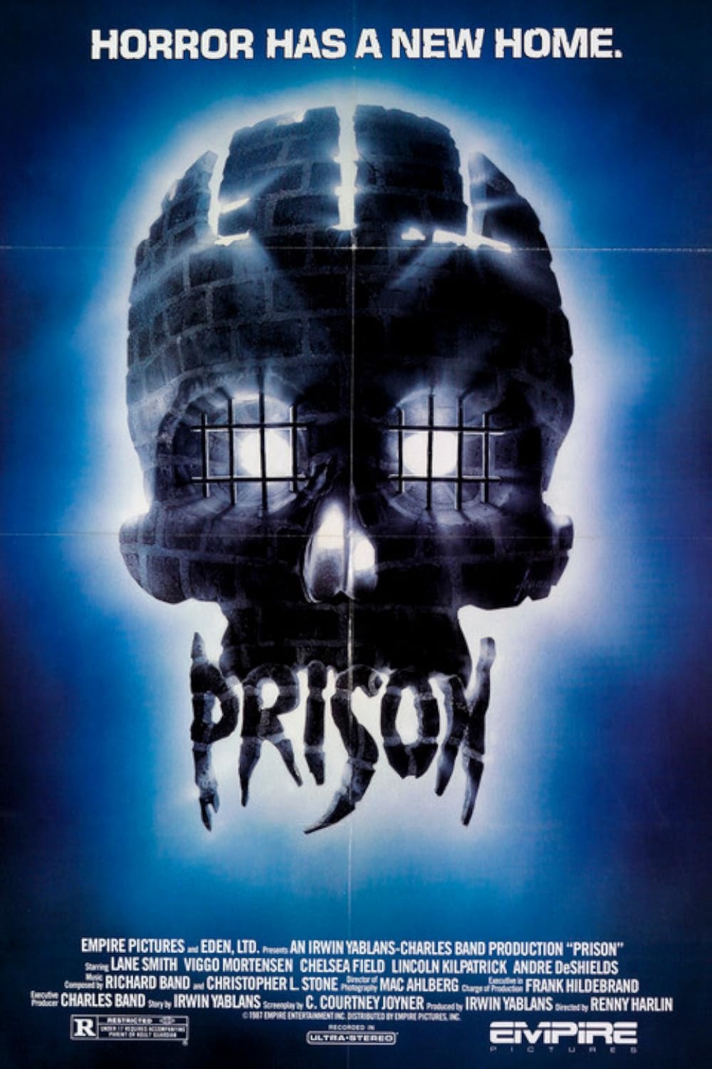 Prison 1987 on VHS movie cover