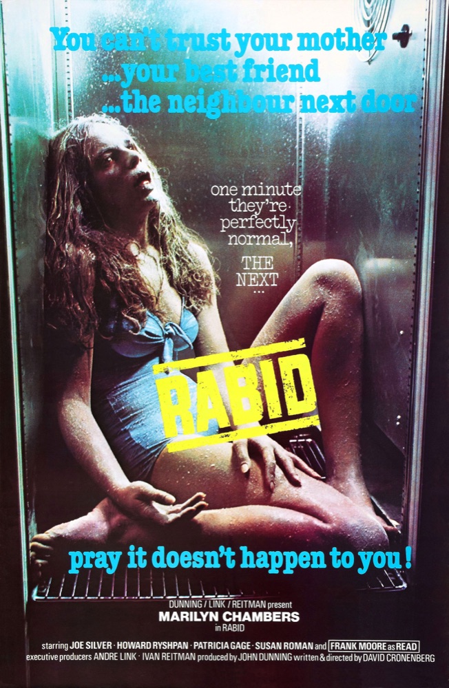 Rabid 1977 movie poster