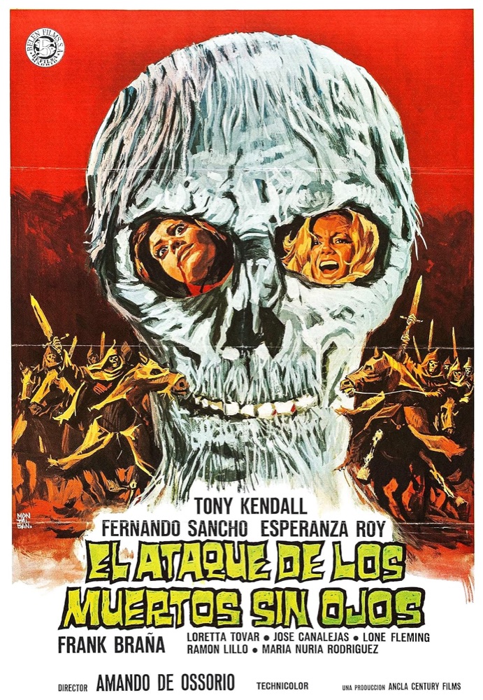 Return of the Blind Dead (1973) alternate movie poster