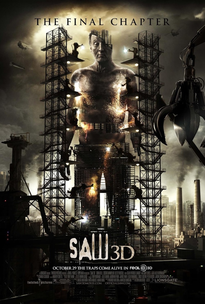 Saw 3D (2010) movie poster