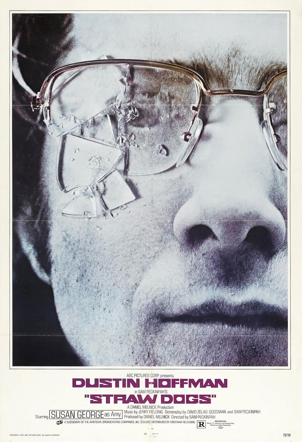 Straw Dogs 1971 movie cover