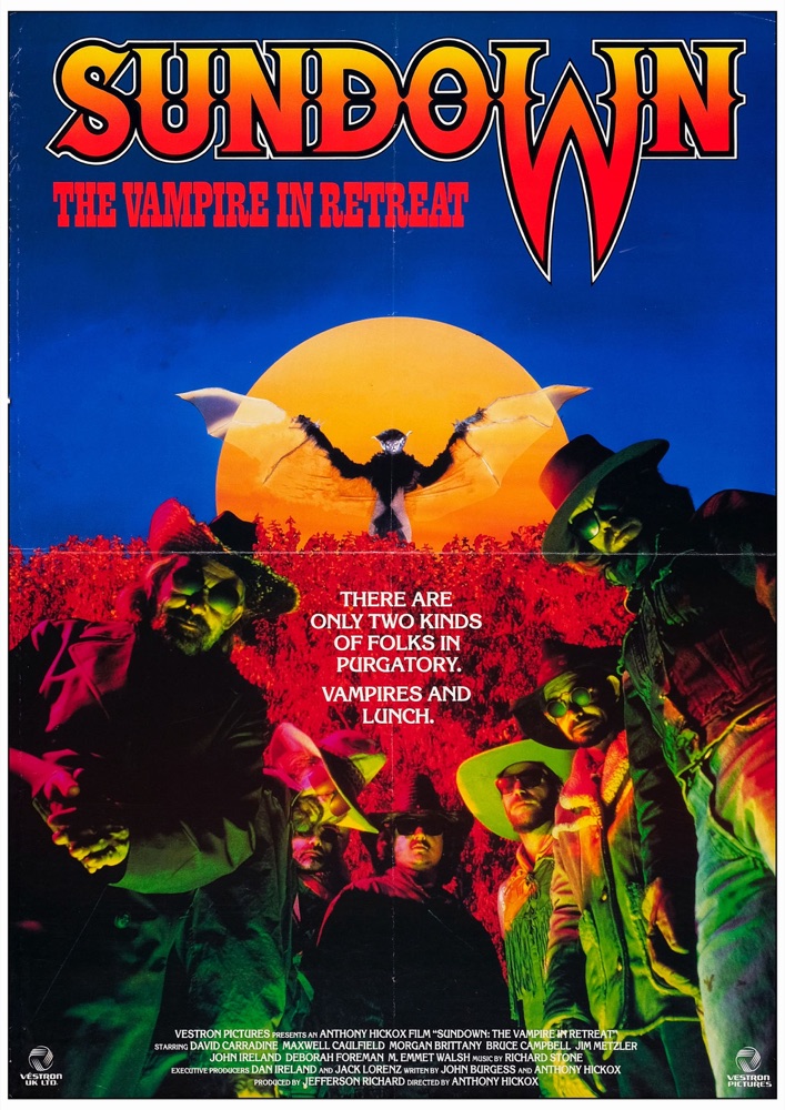 Sundown The Vampire in Retreat 1991 movie poster