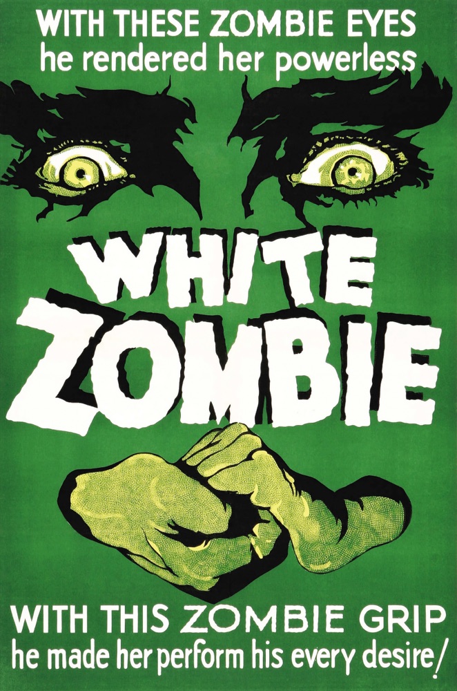 White Zombie 1932 movie poster 2