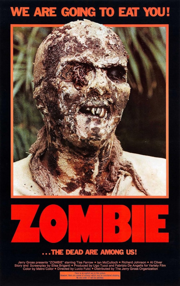 Zombie 1979 movie poster A